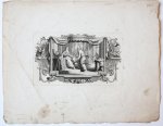 Jan Caspar Philips (1680/1700-1775) - Antique print, etching and engraving | King David and Solomon [?], published 1743, 1 p.
