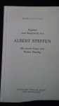 Nagy, M. von red., - Register zum Essaywerk von Albert Steffen.