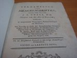 Unzer, J.A - Verzameling van mengelschriften deel 5 - behelzende, in aangenaame vertoogen, redenvoeringen en brieven