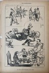 Braakensiek, Johan (1858-1940) - [Original lithograph/lithografie by Johan Braakensiek] Een anachronisme, 11 October 1891, 1 pp.