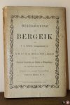 PANKEN, P.N. / SASSE VAN YSSELT, A.F.O. van - Beschrijving van Bergeik.