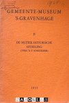 D.F. Scheurleer - Gemeente-Museum 's-Gravenhage II De Muziek-Historische Afdeeling