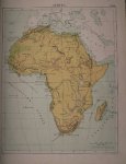 antique map (kaart). - Afrika (Africa).