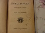 Hulst van de W.G. - Stille dingen