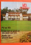 Redactie - VU Magazine - met oa:  PU tot VU