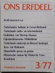 Deleu Jozef, Niessen Frits, e.a. - Ons Erfdeel Algemeen-Nederlands Tweemaandelijks Kultureel Tijdschrift 20e jaargang nummer 3/77