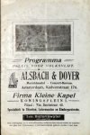 Paleis voor Volksvlijt: - [Programmbuch] Programma voorstelling ten bate der Orthodaedagogische inrichting voor Min- en Onvermogenden te geven door Muziekvereeniging "Beethoven"