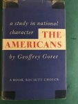 Gorer, Geoffrey - The americans; a study in international character