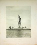 Schulz, G - Photogravure of the Statue of Liberty 1890