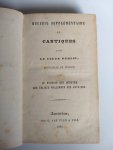  - Recueil supplémentaire CANTIQUES pour le culte public / :a réunion des députes des églises wallonnes des Pays-Bas