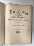 Studnitz, Dr. Arthur von: - Das Schiff Nr. 595 (27.Aug.1891) - Nr. 665 (29. Dez. 1892) Wochenblatt für die gesammten Interessen der Binnenschiffahrt  (Nr. 561-612)