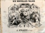 Strauss, Johann (Vater): - [Op,. 201] Six nouvelles valses. No. 1. Themis. Op. 201