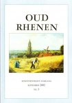 Diversen - Oud Rhenen eenentwintigste Jaargang September 2002 No. 3