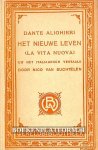 Alighieri, Dante - Het nieuwe leven
