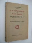 Govaerts, Paul - Le fonctionnement du rein malade. Diurèse, Albuminurie, Oedème, Glycosurie, Classification des Néphropathies.