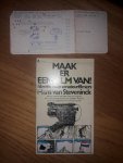 Steveninck, Hans van - Maak er een film van ! Ideeen voor amateurfilmers.