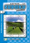 Puzzelplezier - Sudoku puzzelblok - Nr 1 - 6 sterren  - Blauw