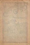 VERLAINE, Paul - Chansons grises. Musique de Reynaldo Hahn.