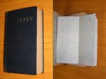Magdelaine Parisot en Jacques Legros - Italy - Hachette World Guides [under the direction of Francis Ambriere] 880 pages, 370 Itineraries, 66 Coloured town plans, One road map of Italy and 6 Regional maps