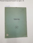 Pufendorf: - Nr.2156 Funkortung. Merkblatt für die praktische Auswertung von Funkpeilungen