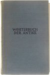 Hans Lamer - Wörterbuch der Antike