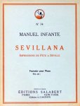 Infante, Manuel: - Sevillana. Impressions de fête à Séville. Fantaisie pour piano