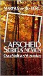 VAN DEN BERG - Afscheid serieus nemen