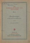 Weiler, A.C. von - De bakkers-boekjes van Zeelandia, No 1, Broodpenningen, en hun rol in het bakkersleven