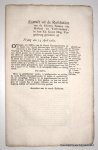 STAATEN VAN HOLLAND EN WEST-VRIESLAND, - Extract uit de resolutien van de Heeren Staaten van Holland en West-Vriesland, in haar Edele Groot Mog. vergadering genomen op Vrydag 13 April 1781. Qualificatie op Gecommitteerden tot 's Lands zeeweeringen aan de Helder tot het werkstellig ma...