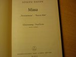 Haydn; Franz Joseph (1732-1809) - Missa B-Dur Hob.XXII:12 "Theresien-Messe" (Urtext)  Piano reduction (Editor: Heinz Moehn)