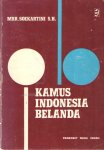 Soekartini, Mrr - Kamus Indonesia Belanda