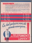 n.n - DE 5 van Telefunken - Vult uw radioprogramma aan met TELEFUNKEN Gramafoonplaten - Men hoort ze telkens met meer genoegen