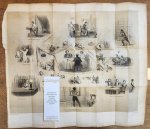  - Almanakprent Leidsch Studentencorps 1853/ Almanac print