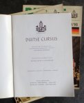 LEE, Prof Dr A. van der - DUITSE CURSUS naar een idee en oorspronkelijk nederlandse tekst van Godfried Bomans 1 t/m 16 in vier delen