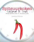 Olthuis , Loethe . [ isbn 9789058978677 ] 2223 - Spitsuurkoken - Gezond & Snel . ( Heerlijke gerechten binnen 15-30 minuten op tafel . )5 uur 's middags betekent rennen uit je werk, kinderen ophalen enz. Om 7 uur moet er al weer worden gesport. Kortom: spitsuur! En dan moet er tussendoor ook nog -
