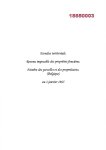 Département des Finances. Cadastre. Documents statistiques - Etendue territoriale. Revenu imposable des propriétés foncières. Nombre des parcelles et des propriétaires. (Belgique)