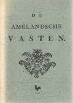  - De Amelandsche vasten