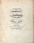 Krug, Gustav: - Introduction und Fuge. Quartett für Pianoforte, Violine, Viola und Violoncelle. Op. 6
