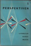 Laughlin, James (hoofdredacteur); Fritz Arnold (Duitse uitgave) - Perspektiven [Literatur - Kunst - Musik]. Heft 1, oktober 1952.
