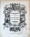 Donizetti, G.: - Matinées musicales. Recueil de six mélodies, deux duetti, et deux petits quatuors. No. 7. L`adieu. Duettino pour soprano et bariton