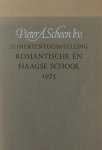 Scheen, Pieter A. | Joop L. Breeschoten - Romantische en Haagse School | Zomertentoonstelling 1975 Scheen, Pieter A. | Joop L. Breeschoten - Romantische en Haagse School | Zomertentoonstelling 1975