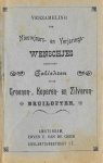Niet vermeld - Verzameling van Nieuwjaars- en Verjarings- Wenschjes