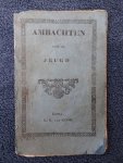 N.n.. - Ambachten voor de Jeugd.