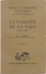 Baumont Maurice - La faillite de la paix (1918-1939)
