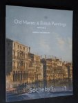 Catalogus Sotheby's - Old Master & British Paintings: Evening Sale