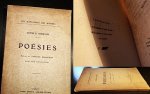 RIMBAUD, Arthur - Poésies. Notice de Paterne Berrichon. Portrait d'après Fantin-Latour. (1/25 on Japanese).