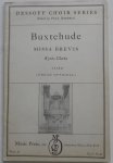 Boepple Paul - Dessoff choir series Buxtehude Missa Brevis Kyrie Gloria D C S no 21 Boepple Paul - Dessoff choir series Buxtehude Missa Brevis Kyrie Gloria D C S no 21