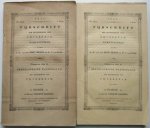 Boon Mesch, A.H. van der; Hall, H.C. van e.a. - Tijdschrift ter bevordering van nijverheid. IX.deel 1e en 2e Stuk (Compleet met platen)