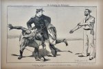 Braakensiek, Johan (1858-1940) - [Original lithograph/lithografie by Johan Braakensiek] De tuchtiging der Riff-piraten, 26 Mei 1895, 1 pp.