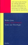 Jens, Walter - Pathos und Präzision. Texte zur Theologie